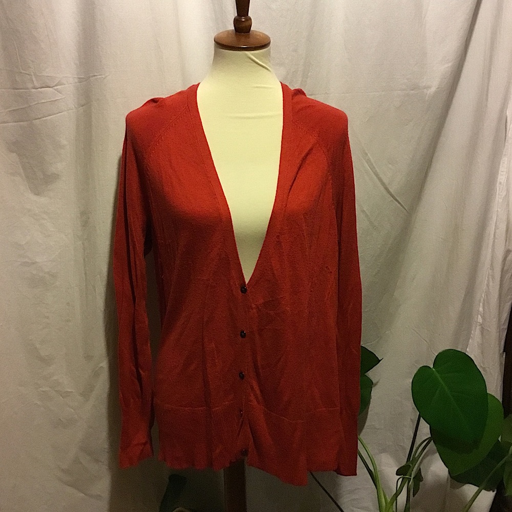 V neck cardigan